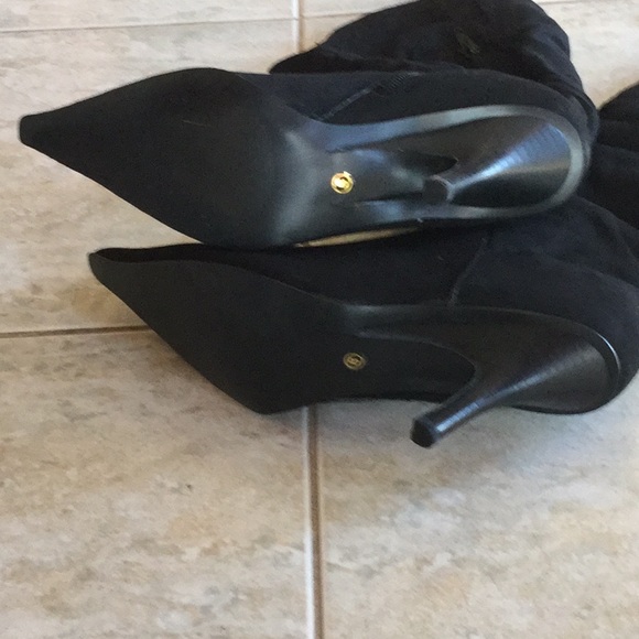 Sexy Black Suede Boots - Picture 7 of 16